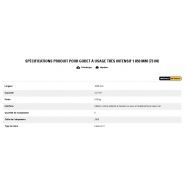 Godet d'excavation à usage très intensif - caterpillar finance france - 1 850 mm (73 in) - poids 515 kg_5