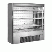 Vitrine réfrigérée inox MD - façade ouverte - couleurs et tailles variées - température réglable_5