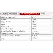 Épierreuse Kaplan 175 - Tutkunkardesler - largeur de travail 175cm - profondeur max. 30-35cm_5