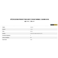 Godet d'excavation à usage normal - caterpillar finance france - 1 350 mm (54 in) - capacité 1.54 m³_5