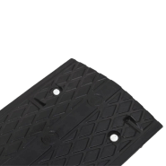 Vidaxl ralentisseur jaune et noir 97x32,5x4 cm caoutchouc 153106_5