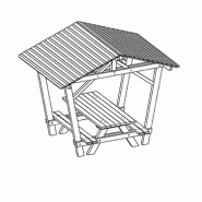 Table pique-nique avec ombrière_5