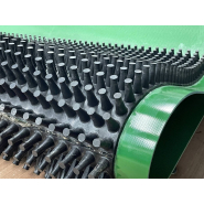 Bande transporteuse sur mesure en PVC avec pavé à tétines collés jonction à chaud - MTCP_5