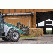 Mini chargeuse sur pneus Kramer KL43.8 - 6,05t - 100 CV - cabine panoramique spacieuse_5