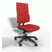 Siège de bureau Wi max avec renfort lombaires - Sokoa - Rouge, Non, Oui, Classique_5