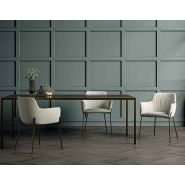 CITY-DECO - Chauffeuse polyvalente home-office avec style vintage et piètement métal ou bois_5