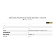 Godet d'excavation à usage très intensif - caterpillar finance france - 1 950 mm (77 in) - capacité 3.43 m³_5