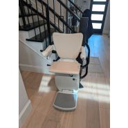 Monte-escalier avec double rail idéal pour les escaliers en colimaçon, tournants - Handicare double-rail 4000_5