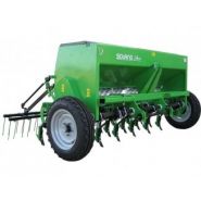 Semoir polyvalent pour cultures avec 16 à 28 bras selon le modèle
