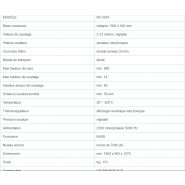 RO 3001 inox - Soudeuse en continu Ferplast - 115 kg - Convoyeur réglable et vitesse jusqu'à 12 m/min_5