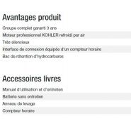 Groupe électrogène Diesel 6000 A Silence U Export - Kohler - Puissance max 5,40 kW - 60 Hz - 240 V_5