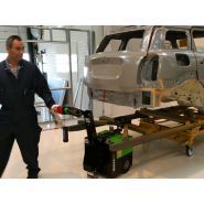 T2500 - Tracteur pousseur électrique Liftop - Capacité 2500 kg, batteries rechargeables_5