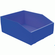 Bac à bec plastique alvéolaire bleu - 761512 – 380 x 90 x 105 cm_5