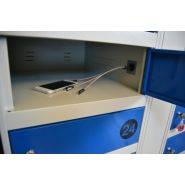 Armoire de recharge sécurisée, adaptée aux besoins des visiteurs et salariés