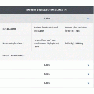 Échafaudage roulant aluminium Totem 2 Box 250 - Comabi SNC - hauteur de travail max. 9,85 m - liaison échelon/montant sertie_5
