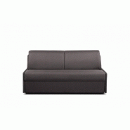 Canapé convertible Monaco - Matelas mémoire 20 cm - Système express à lattes - Microfibre taupe - 140 cm_5