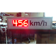 Panneau indicateur de vitesse de véhicule avec radars pédagogiques - Série AFFRAD &amp; AFFRADBC