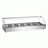 Présentoir chauffant R6 6 x GN 1/3 Bartscher_5
