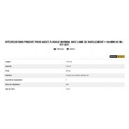 477-3377 godet d'excavation à usage normal avec lame de nivellement - caterpillar finance france - 1 150 mm (45 in) - capacité 0.93 m³_5