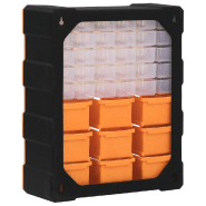 Vidaxl organisateur multi-tiroirs avec 39 tiroirs 38x16x47 cm 149603_5