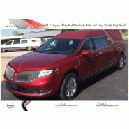 Transport funéraire raffiné avec le Lincoln MKT MK Legacy