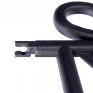 Progarden clôture de jardin décorative 5 pcs pp noir 48x34 cm 447579_5