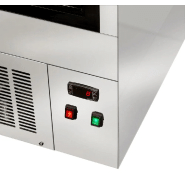 Vitrine réfrigérée de présentation avec service arrière 90 cm (gaz écologique r290a)_5