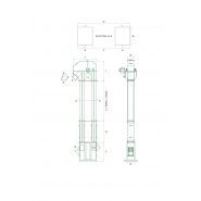 Élévateurs à godets ECI 40 - ECI 350 - Silos Córdoba - densité de 750 kg/m³ - acier galvanisé S350GD_5
