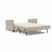 Canapé design convertible Cubed 02 Arms - Innovation Living - Lit 140x200 cm - Tissu Blida Sand Grey_5