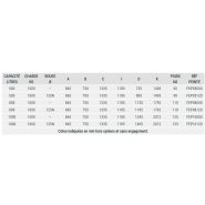Fap-e - Benne à fond ouvrant éco - Charge admissible 1000 kg - Goubard SARL_5