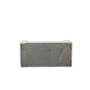 Canapé design LITA - 5 coussins blancs - Luxueux et confortable_5