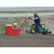 Engazonneuse Kersten RB500 G hydraulique - 50 cm de largeur, 3 rouleaux, moteur Honda 6 CV GX200_5