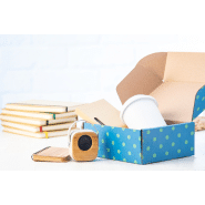 Boîte postale en carton ondulé - impression quadri sur mesure avec bande auto-scellante_5