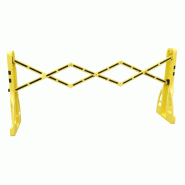 Barrière de sécurité extensible 2m40 - Jaune_5