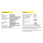 Mini-dumper sur chenille DCT-350P Alitrak - 600 kg - radiocommande, zéro émission et propulsion tout-terrain_5