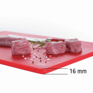 Planche à découper 60x40 W A120592 Bartscher - Rouge_5
