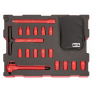 Caisse à outils usage intensif avec outils isolés - 79 Pcs - Résine structurée - 4750RCHDW02RF1V_5