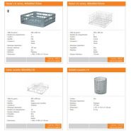 Tf 401 k - Lave-verre Bartscher GmbH - Hauteur max. des verres 290 mm - Puissance 3.2 kW - Dimensions panier 400x400 mm_5