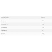 KTC-110 - Godet de construction Padagas - capacité 1,1 m3 - compatible Faresin, Merlo, Manitou_5