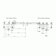 Grue auxiliaire T-clx 009 - Hiab - portée hydraulique 1.8 à 2.8 m - capacité 870 kg_5