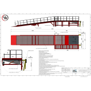 Rampe de chargement fixe avec niveleur électro-hydraulique - 8 tonnes - Occasion - Conforme CE_5
