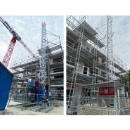 Monte-matériaux avec personnel accompagnant - capacité de charge 2000 kg - PT 2000_5