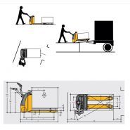 316 KN ac - Transpalette Électrique OMG SRL - Capacité 1.6 T - Faible Hauteur de Levée_5