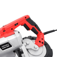 Vidaxl scie à ruban avec mallette portable acier 143386_5