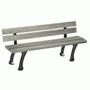 Banc GLASGOW plastique recyclé_5