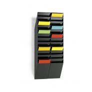 Présentoir mural Flexiboxx - 12 compartiments A4 portrait (réf. 1709763) - esthétique et robuste_5