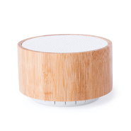 Enceinte Bluetooth - Boîtier en bambou - Fonction mains libres, radio FM et batterie rechargeable_5