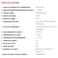 Nufors-CR - Purgeurs capacitifs à détection de niveau - Jorc Industrial - IP68/NEMA 6 - Capacité maximale de compresseur 100 m³/min_5
