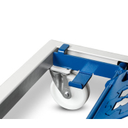 Table élévatrice - Plan de travail en tôle pleine - PEGASE - Charge 300 kg - Hauteur réglable 400 à 1 010 mm_5