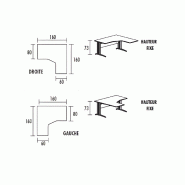 Bureau d'angle compact avec goulotte passe-câbles So Enix_5